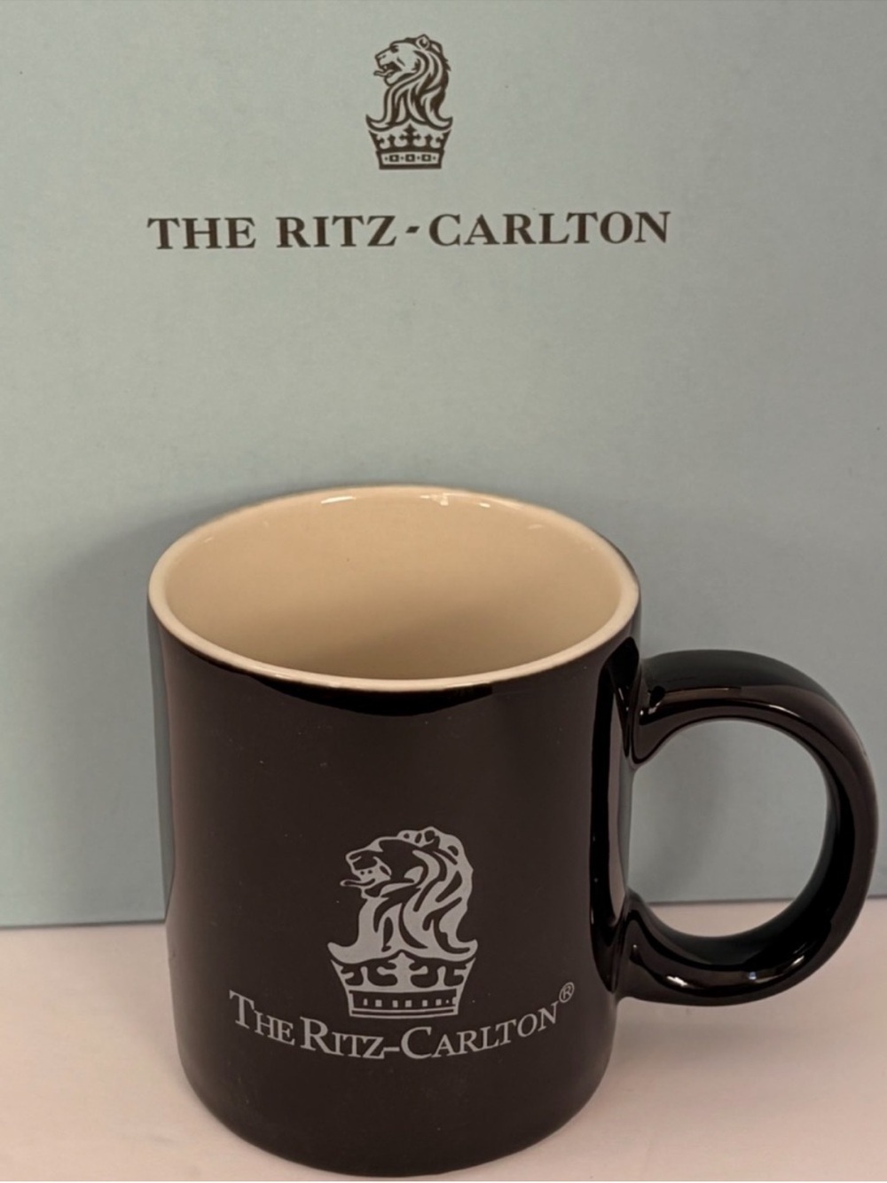 The Ritz-Carlton Black Logo Coffee Mug
